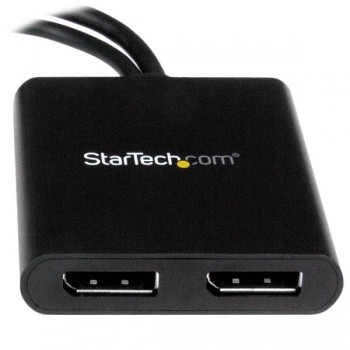 Splitter Multiplicador Mini DP a 2 puertos DisplayPort - Hub MST Conector A  1 - Mini DisplayPort (2 MSTMDP122DP