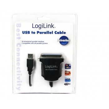 ADAPTADOR USB A PARALELO LOGILINK AU0003C