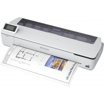 Epson SureColor SC-T5100N, 2400 x 1200 DPI, ESC P-R,HP-GL 2,HP-RTL, Negro, Cian, Magenta, Amarillo,  C11CF12302A0