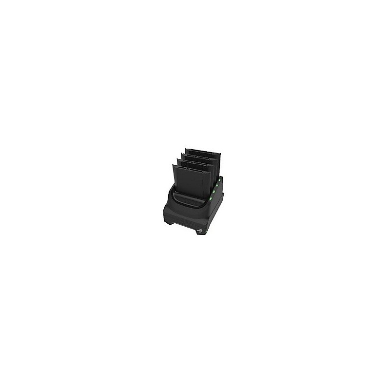 Zebra SAC-TC51-4SCHG-01, Corriente alterna, CC, Negro, Indoor battery charger, TC51 56
