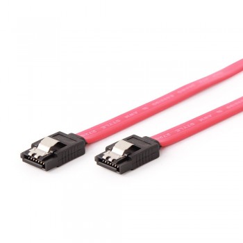 Gembird CC-SATAM-DATA 0.5m SATA III SATA III Negro, Rojo cable de SATA