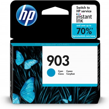 HP Cartucho de tinta Original 903 cian, HP, T6L87AE, Cian, HP OfficeJet 6950 HP OfficeJet Pro 6960 H T6L87AE301