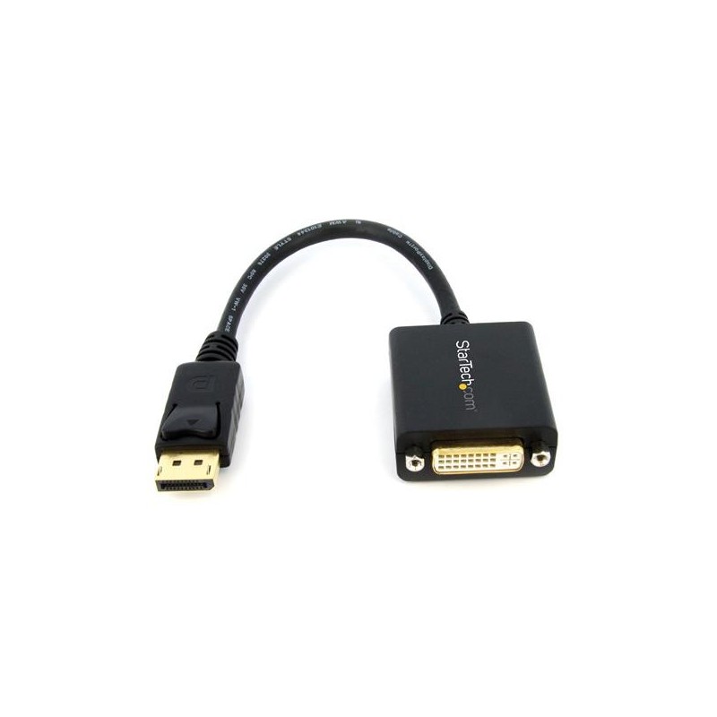 StarTech.com Adaptador de Vídeo DisplayPort a DVI  DP2DVI2