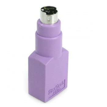 StarTech.com Adaptador Teclado USB a conector PS 2 PS2 MiniDIN - Hembra USB - Macho Mini-DIN, PS 2,  GC46FMKEY