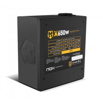 NOX Hummer X650W - 650 W - 80 PLUS Gold NXHUMMERX650WGD