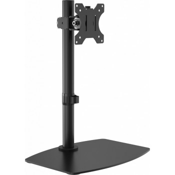Vision VFM-DSB - Base para pantalla LCD - acero - negro - tamaño de pantalla  13"-32" - escritorio
