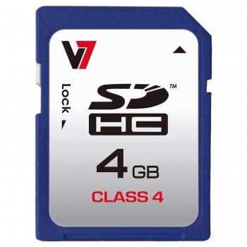 V7 SDHC 4 GB Clase 4 VASDH4GCL4R-2E