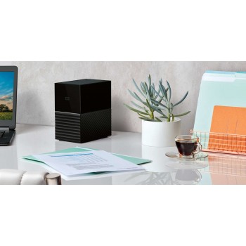 WD My Book Duo 6TB USB Type-A, USB Tipo C 3.1 (3.1 Gen 2) Negro WDBFBE0060JBK-EESN