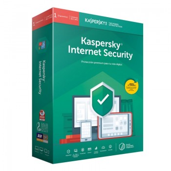 Kaspersky Lab Internet Security 2019, 1, 1 año(s), Full license KL1939S5AFS-9