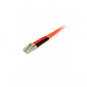 StarTech.com Cable Patch de Fibra Duplex Multimodo 50 125 1m LC - SC, 1 m, OM2, LC, SC, Naranja 50FIBLCSC1