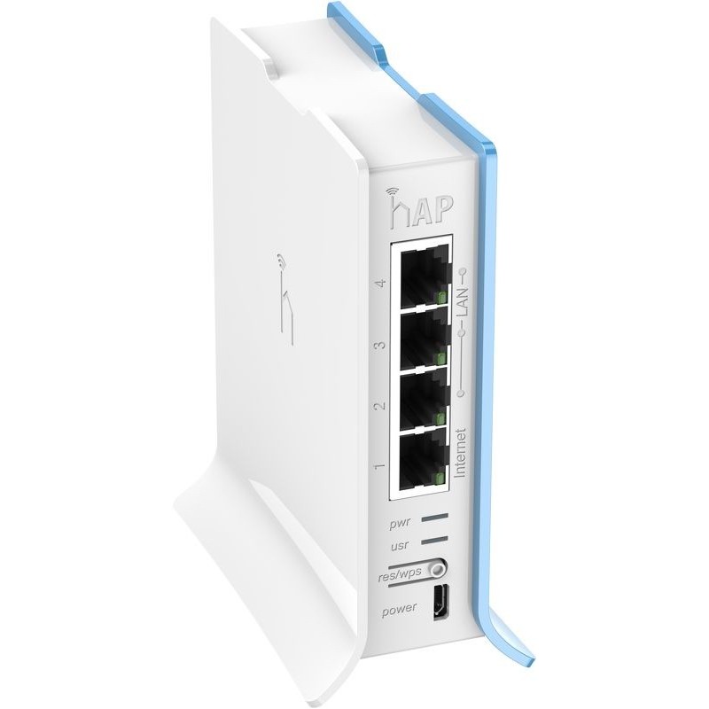 Mikrotik RB941-2ND-TC 4 puertos RJ-45 Azul, Blanco RB941-2ND-TC