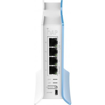 Mikrotik RB941-2ND-TC 4 puertos RJ-45 Azul, Blanco RB941-2ND-TC