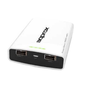 approx! APPPB78EVW Pocket Bank 7800 mAh Blanco