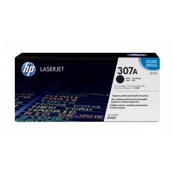 Cartucho de toner original LaserJet HP 307A negro CE740A