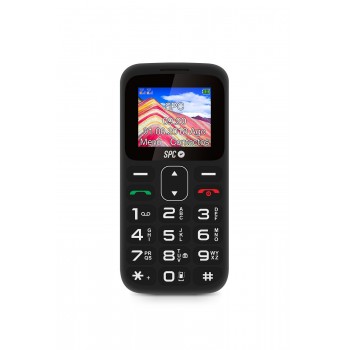 SPC Symphony 2, Barra, SIM doble, 128 x 160 Pixeles, Bluetooth, 800 mAh, Negro 2310N