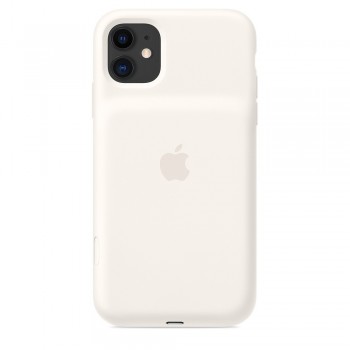 Apple Funda Smart Battery Case para el iPhone 11 - Blanco suave MWVJ2ZM A