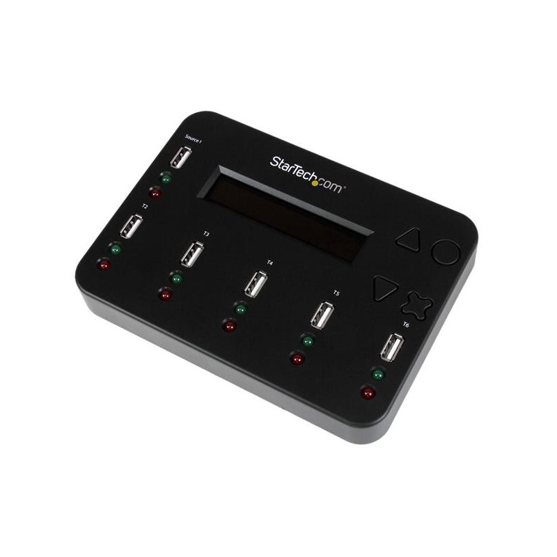 Clonador y Borrador Autónomo de Unidades de Memoria Flash USB 1 5 - Copiador de Memorias USB USBDUP15
