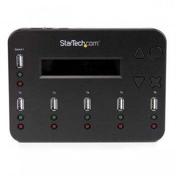 Clonador y Borrador Autónomo de Unidades de Memoria Flash USB 1 5 - Copiador de Memorias USB USBDUP15