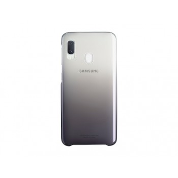 Samsung EF-AA202CBEGWW funda para teléfono móvil 16,3 cm (6.4") Negro, Transparente