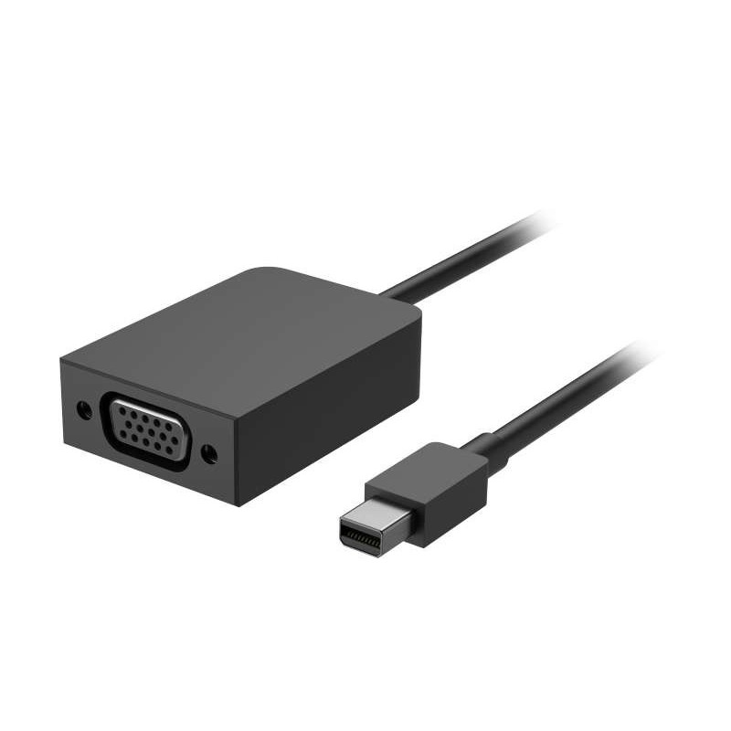 Microsoft VGA CABL, Mini DisplayPort, VGA (D-Sub), Macho, Hembra, Negro, 1920 x 1200 Pixeles EJQ-00006
