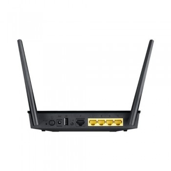 ASUS RT-AC750 router inalámbrico Doble banda (2,4 GHz   5 GHz) Ethernet rápido Negro Y