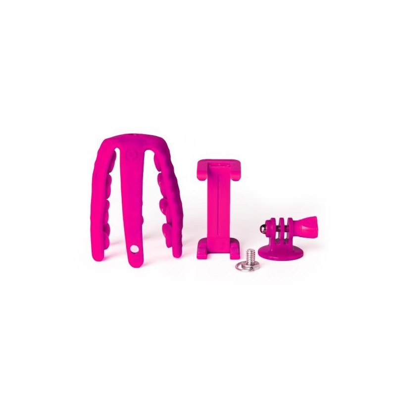 Celly Squiddy, Smartphone Action camera, 6 pata(s), 20 cm, Rosa, Silicona, 200 mm SQUIDDYPK
