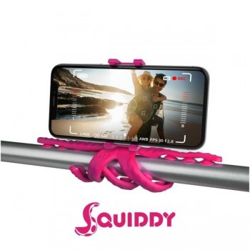 Celly Squiddy, Smartphone Action camera, 6 pata(s), 20 cm, Rosa, Silicona, 200 mm SQUIDDYPK