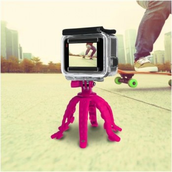 Celly Squiddy, Smartphone Action camera, 6 pata(s), 20 cm, Rosa, Silicona, 200 mm SQUIDDYPK