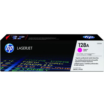 Cartucho de toner original LaserJet HP 128A magenta CE323A