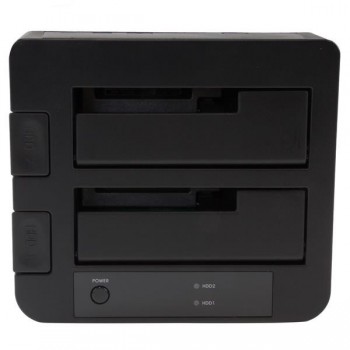 StarTech.com Base de Conexión USB 3.1 (10Gbps) con UAS de 2 Bahías para Disco Duro o SSD SATA de 2,5 SDOCK2U313
