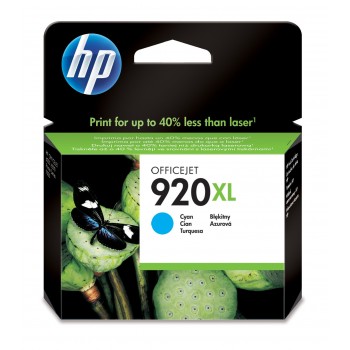 HP 920XL - cartucho de impresión - 1 x cián CD972AE