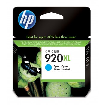 HP 920XL - cartucho de impresión - 1 x cián CD972AE