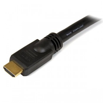 Cable de audio   vídeo - HDMI - 24 CAA - HDMI de 19 espigas (M) - HDMI de 19 espigas (M) - 15 m - bl HDMM15M