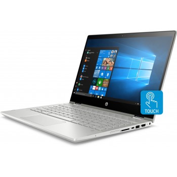 HP Pavilion x360 14-dh0006ns Plata Híbrido (2-en-1) 14" 1920 x 1080 Pixeles Intel® Core™ i7 i7-8565U 6BK77EA