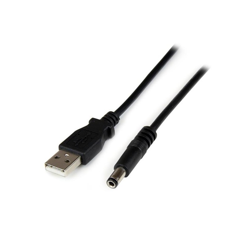 1M USB TO 5.5MM DC BARREL CONNE USB2TYPEN1M