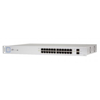 UBIQUITI UniFi 24 puertos RJ-45 Plata US-24-250W