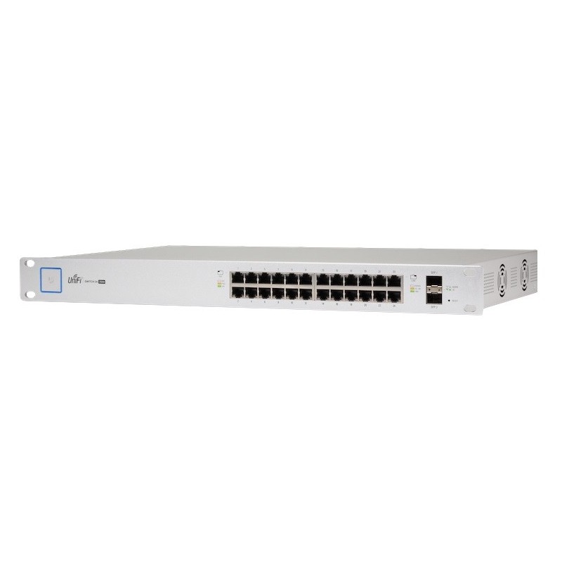 UBIQUITI UniFi 24 puertos RJ-45 Plata US-24-250W