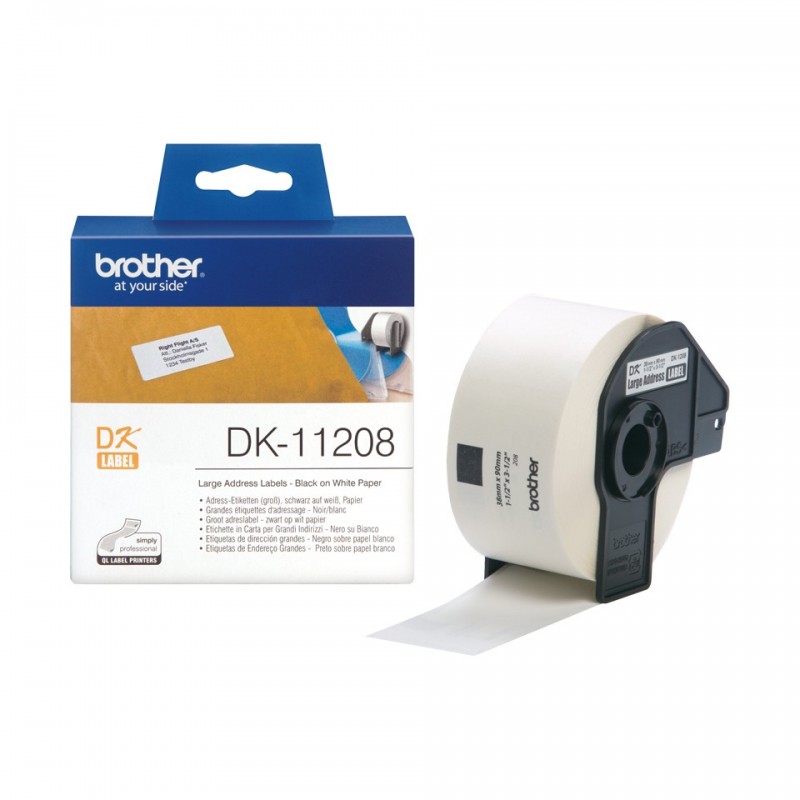 ETIQUETA 38X90MM BROTHER DK11208