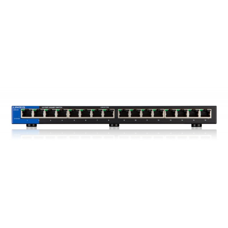 Conmutador Gigabit de escritorio con 16 puertos (LGS116) LGS116-EU