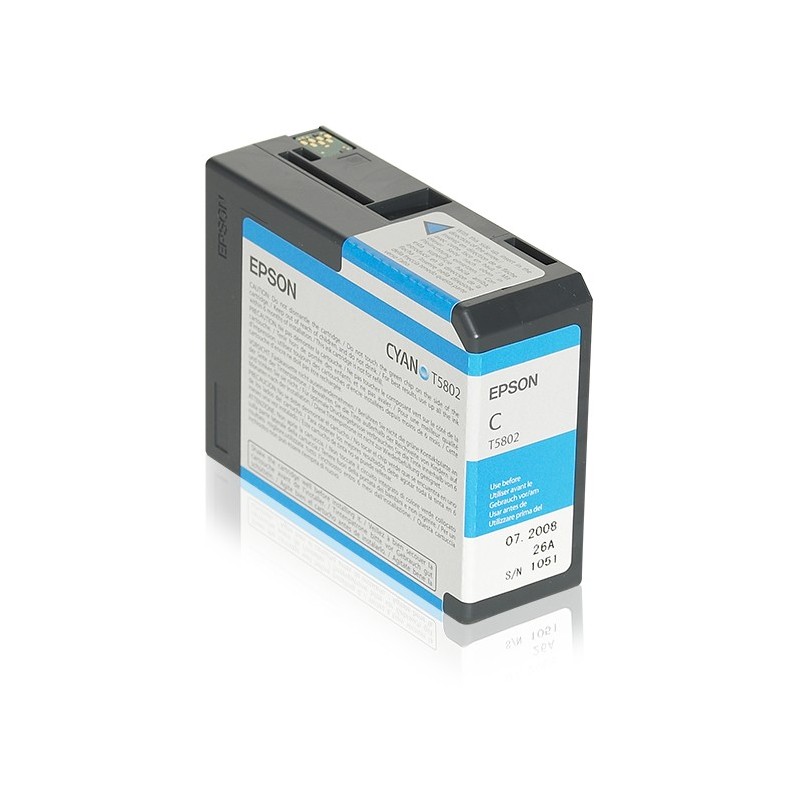 Epson Cartucho Epson T580200 cian T5802 Cian C13T580200