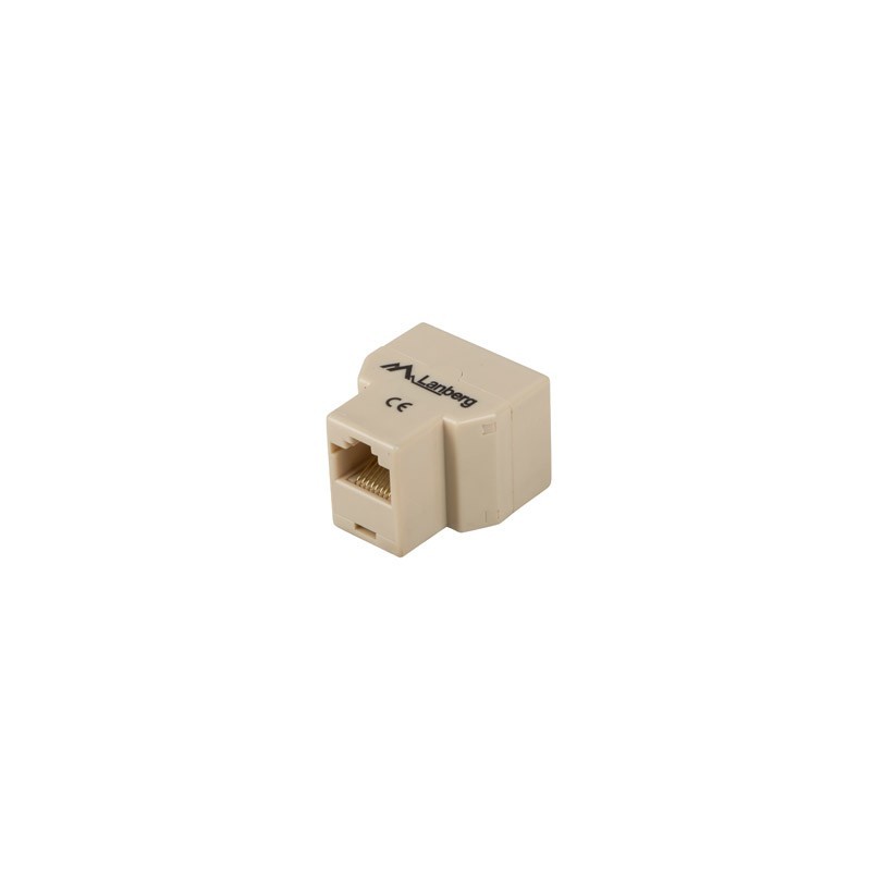 Lanberg ADAPTADOR SPLITTER AD-RJ45-2RJ45-OU - RJ45 HEMBRA A 2*RJ45 HEMBRA - SIN BLINDAJE