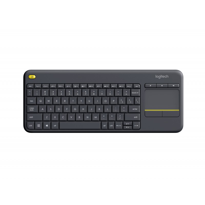Logitech K400 Plus Wireless Negro 920-007145
