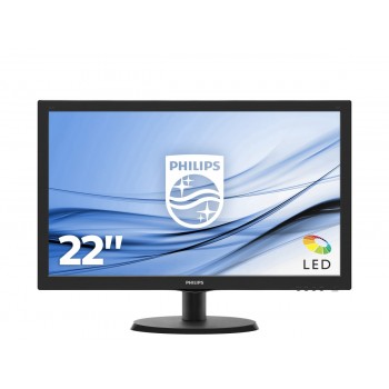 Philips - 21.5 - Full HD - LCD TFT - 5 ms - Negro - 223V5LHSB2 00