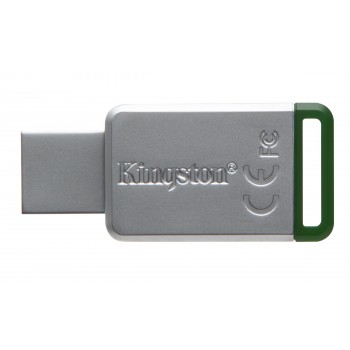 Kingston Technology DataTraveler 16GB USB 3.0 (3.1 Gen 1) Tipo A Verde, Plata DT50 16GB