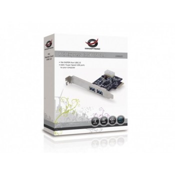 TARJETA PCI EXPRESS USB3.0 CONCEPTRONIC CUSB3EXI - 2 PUERTOS USB 3.0 - MAX. VELOCIDAD 4.8GBPS