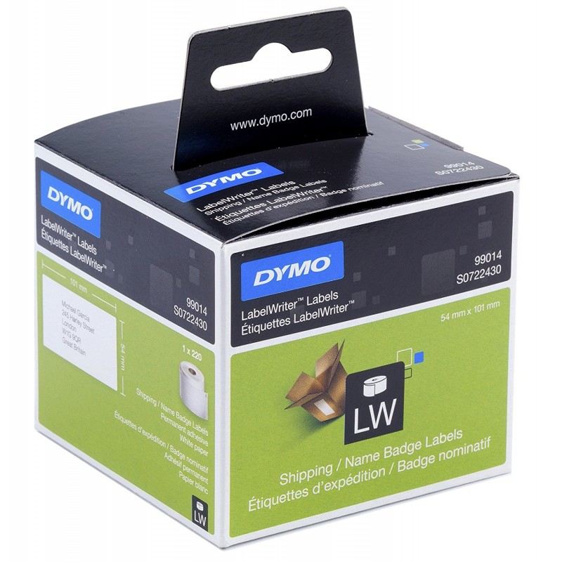 ROLLO ETIQ.101X54MM DYMO LW330. S0722430