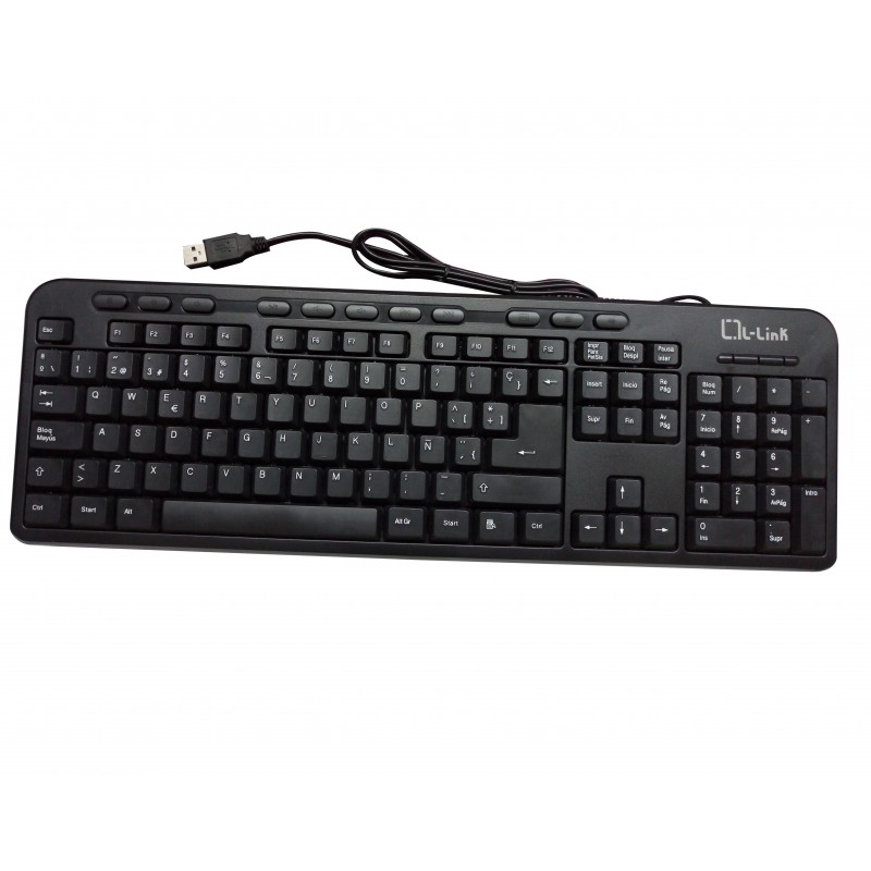 L-LINK LL-KB-628M-USB Wired Negro