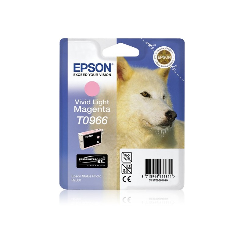Cartucho Epson T0966 magenta claro vivo C13T09664010