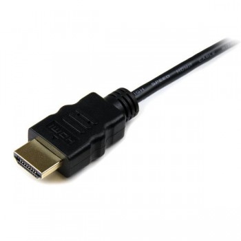 StarTech.com Cable HDMI de alta velocidad con Ethernet 50cm - HDMI a Micro HDMI - Macho a Macho, 0,5 HDADMM50CM