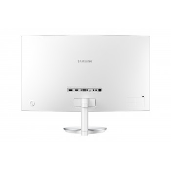 Samsung C27F591F - 27 - Full HD - VA - 4 ms - Plata, Blanco - LC27F591FDUXEN